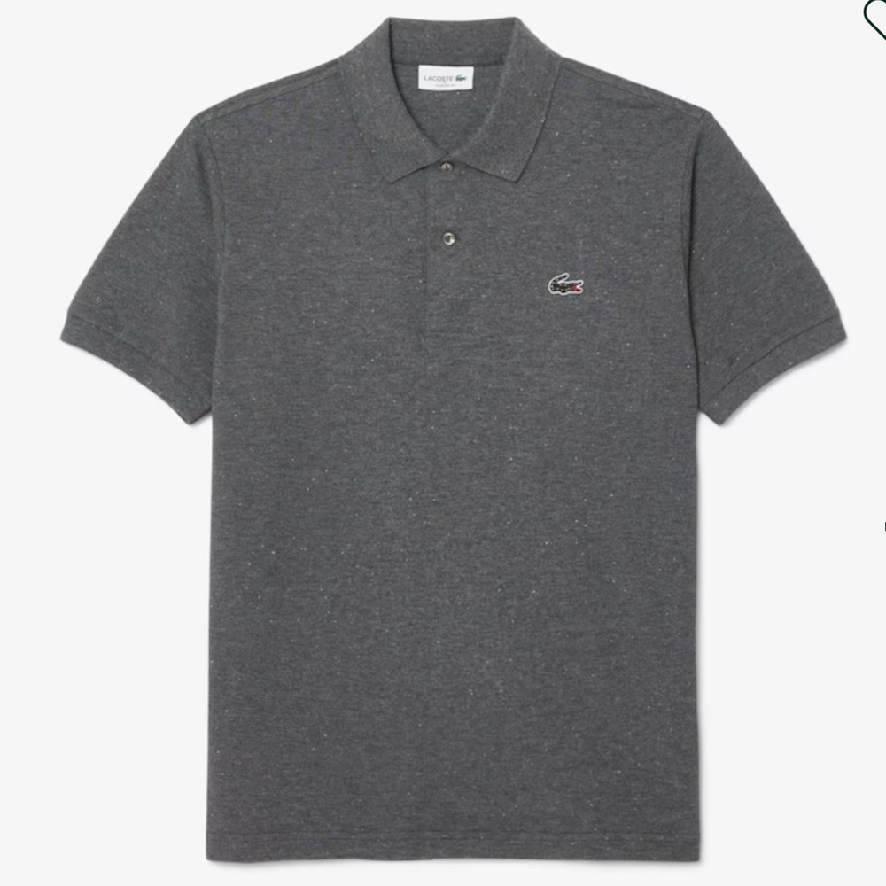 Men's Classic Fit Piqué Marl Polo gray S